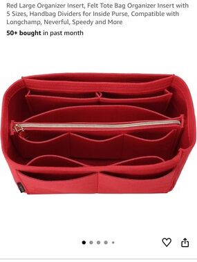 LV Never Full Bag organizer
